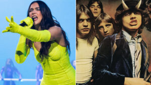 Dua Lipa Covers AC/DC's "Highway to Hell" in Australia