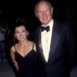 Gene Hackman and his wife Betsy at the Vanity Fair Oscar Party.