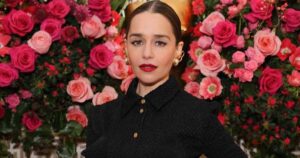 Why did Emilia Clarke have to hide her skin color?