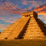 Mayan temple Chichen Itza in Mexico's Yucatan peninsula