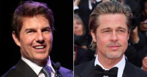 Tom Cruise & Brad Pitt Face-Off