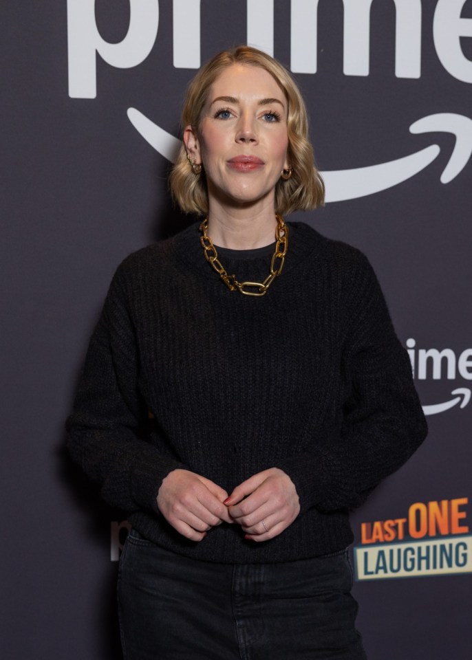 LONDON, ENGLAND - MARCH 10: Katherine Ryan attends the Last One Laughing photocall at Underbelly Boulevard on March 10, 2025 in London, England. (Photo by Simon Ackerman/WireImage)