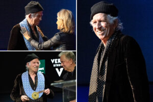 Keith Richards gets some satisfaction from new award honoring Connecticut residents