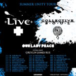 LIVE And COLLECTIVE SOUL Reunite For 2025 Co-Headlining 'Summer Unity Tour'