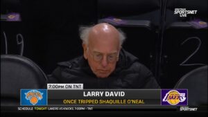 Larry David Caught in the Middle of An NBA Controversy That He Didn’t Cause, This Time