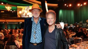 Lindsey Buckingham and Mick Fleetwood Reunite in Studio