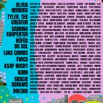 Lollapalooza 2025 Lineup: Olivia Rodrigo, Sabrina Carpenter