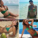 Stars In Green Bikinis