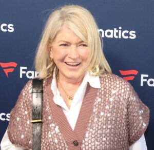 Martha Stewart attends 2025 Fanatics Super Bowl Party at The Sugar Mill on February 08, 2025 in New Orleans, Louisiana. (Photo by Kaitlyn Morris/WireImage)