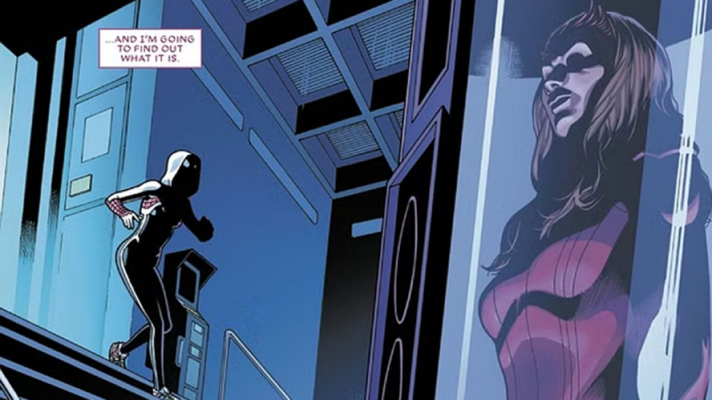 The Scarlet Witch's cameo in TVA #3 by Katharyn Blair and Pere Perez