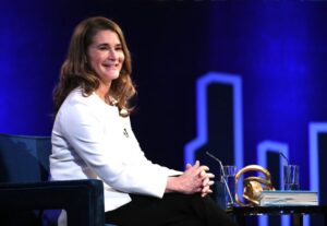 Melinda French Gates speaks onstage at Oprah's SuperSoul Conversations on Feb. 5, 2019, in New York City.