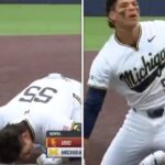 michigan baseball players does cocaine celebration