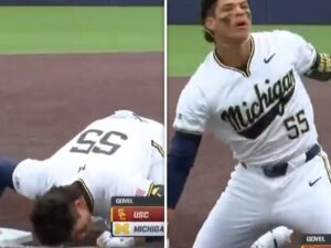 michigan baseball players does cocaine celebration