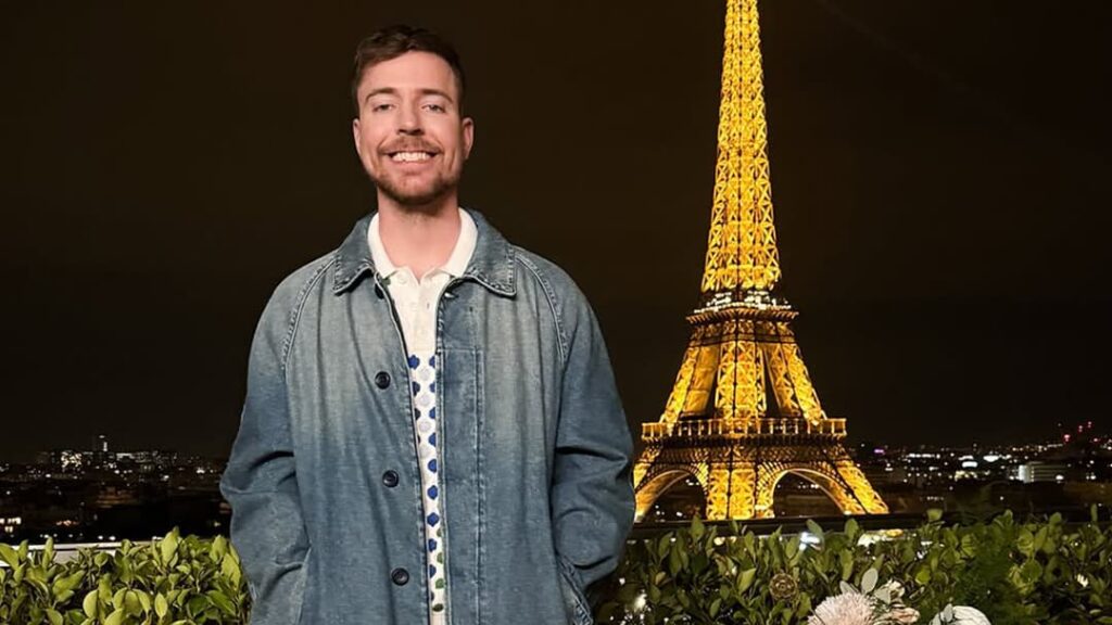 MrBeast’s “grandpa” outfits at Paris Fashion Week get roasted by fans