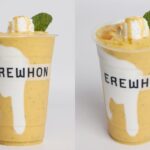 Nara Smith's Erewhon smoothie split-image