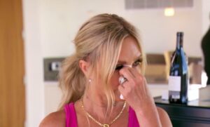 Tamra Judge crying.