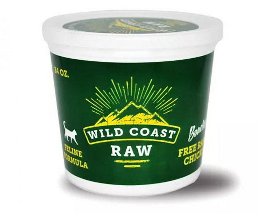 Wild Coast Raw cat food that's been recalled