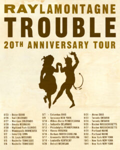 ray lamontagne trouble tour poster