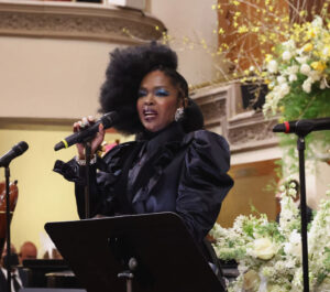 Rev. Al Sharpton Delivers Eulogy For Roberta Flack At Celebration Of Life In Harlem