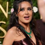 Salma Hayek shines with her gray hair and bold, fashion-forward look