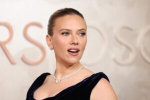 Scarlett Johansson, here at this year's Academy Awards, told InStyle she wasn't prepared for husband Colin Jost to joke about her private parts during a crass "Weekend Update" segment last December.