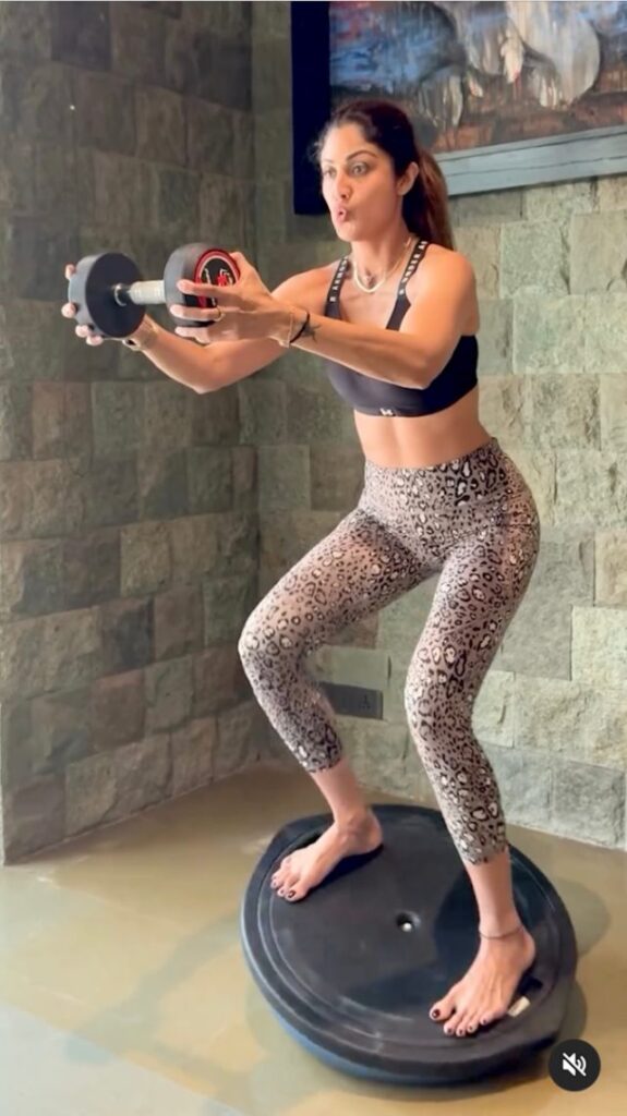 Shilpa Shetty Stuns During Workout and Shares Her 5 Fitness Secrets — Celebwell