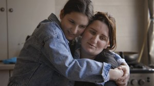 Elene (left) and her mother Zhana in '9-Month Contract'