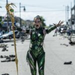 Elizabeth Banks as Rita Repulsa in Power Rangers 2017