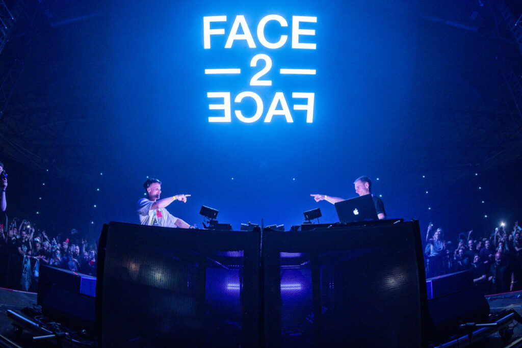 Watch Armin van Buuren and Maddix Perform Thrilling "Face-to-Face" DJ Set