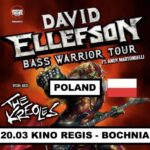 Watch: Ex-MEGADETH Bassist DAVID ELLEFSON Returns To Bochnia, Poland With His 'Bass Warrior Tour'