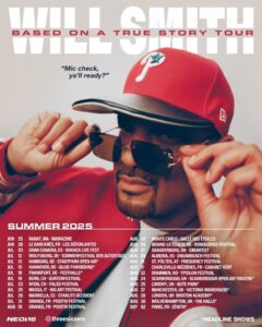 Will Smith Announces UK & European Summer 2025 Tour