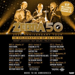 ZEBRA Announces 50th-Anniversary Dates For 2025