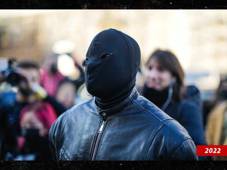 kanye west black mask sub getty swipe