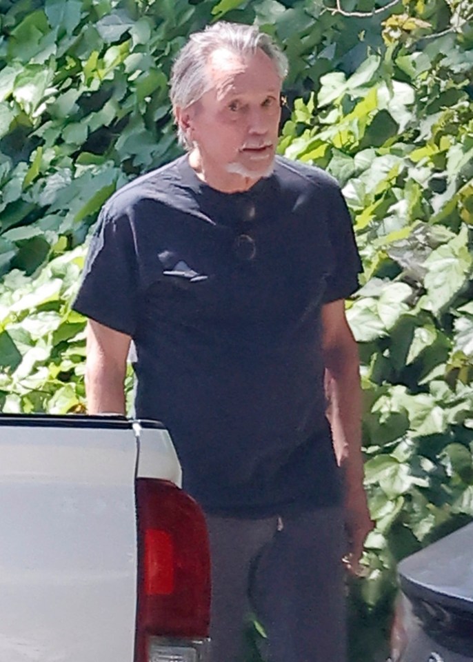 Scott Colomby, former teen star of Porky's, running errands in Los Angeles.
