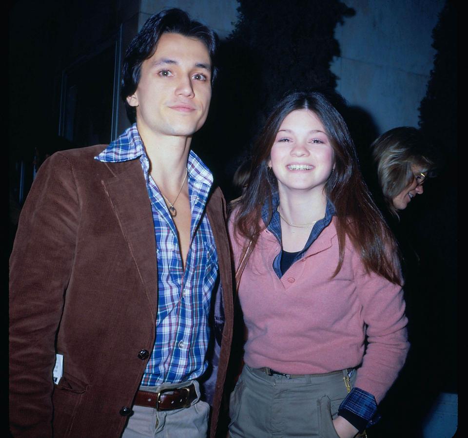 Photo of Valerie Bertinelli and Scott Colomby.