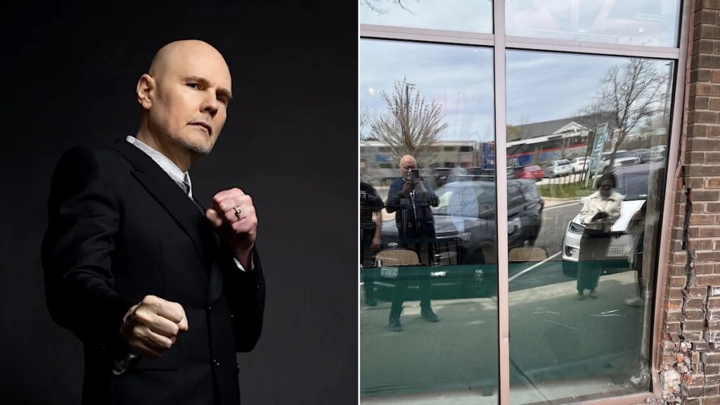 Another Car Crashes Into Billy Corgan's Tea Shop