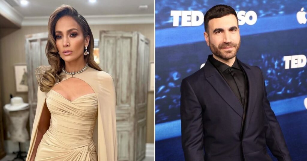Are Jennifer Lopez & Brett Goldstein flirting on the sets of Office Romance?