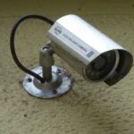 security camera pointing down