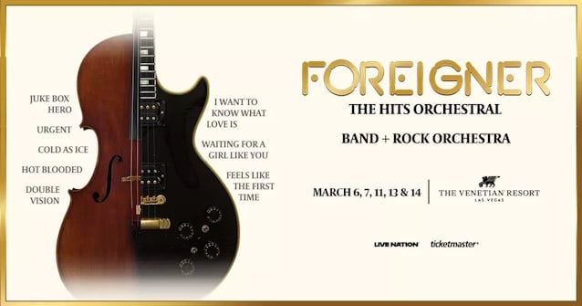 FOREIGNER To Perform With Orchestra In Las Vegas In March 2026