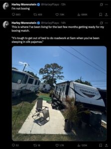 Harley Morenstein tweets