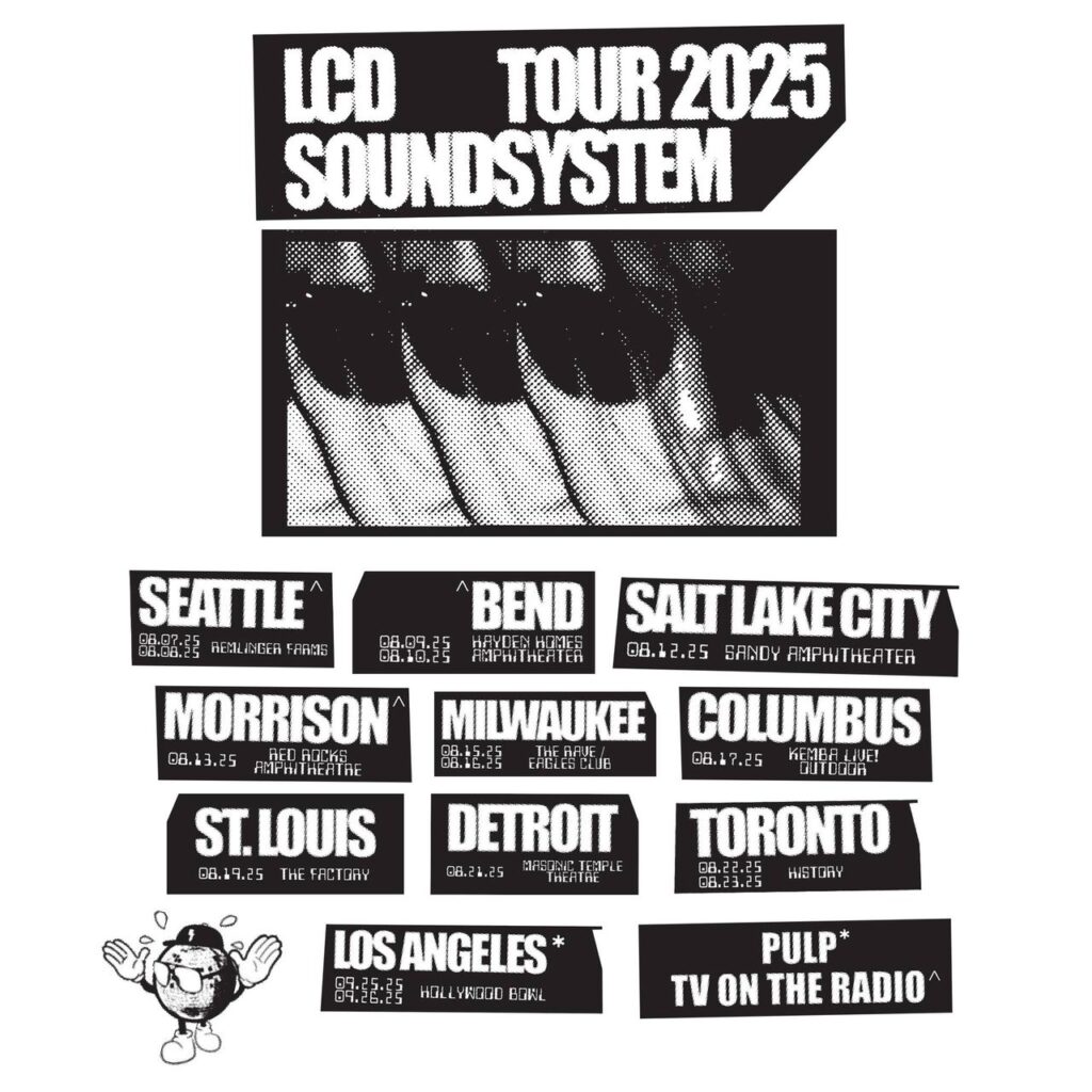 LCD Soundsystem Tour 2025
