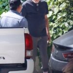 Scott Colomby, former teen star of Porky's, seen running errands in Los Angeles.