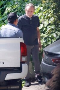 Scott Colomby, former teen star of Porky's, seen running errands in Los Angeles.