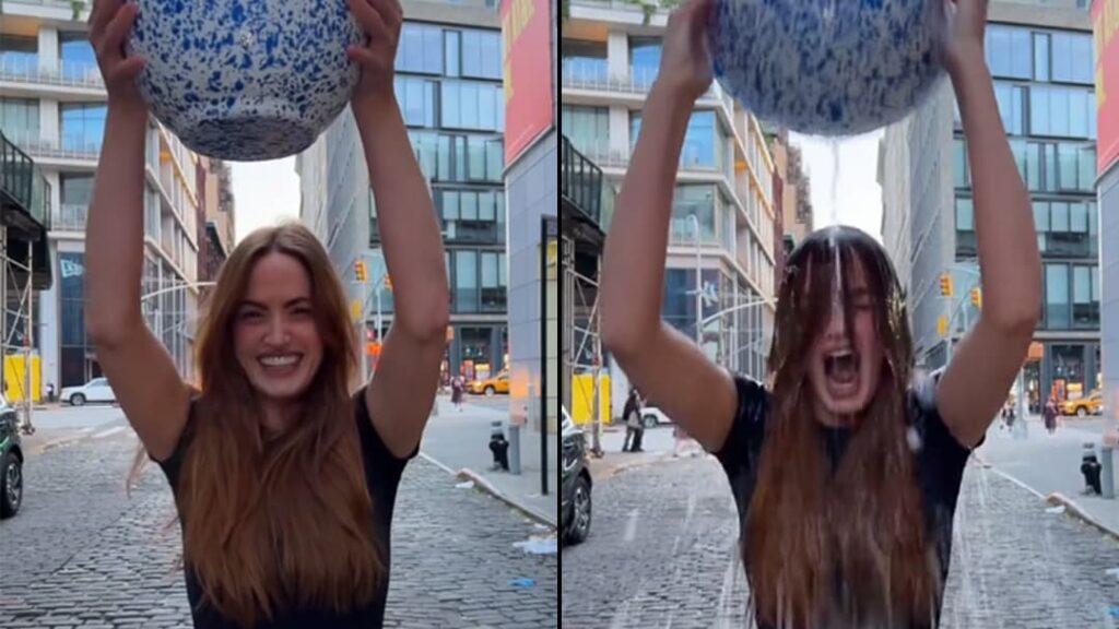 The ice bucket challenge is back after 11 years, but for a different reason