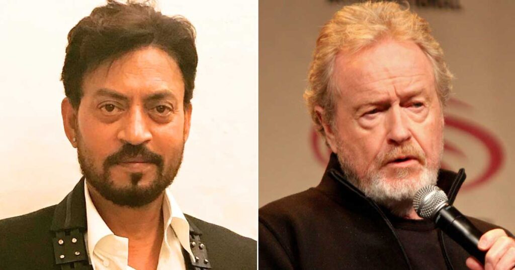 Irrfan Khan Turned Down Ridley Scott Two Movies