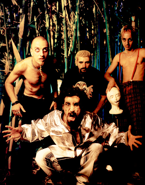 Group portrait of System of a Down.