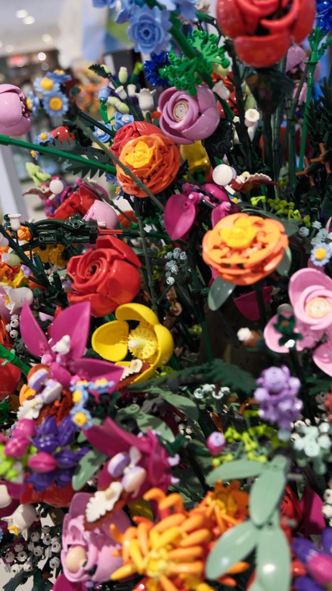LEGO Blooms & Beyond offers interactive floral-inspired displays and a hands-on "Build-a-Bloom" event, allowing guests to create their own LEGO flowers.