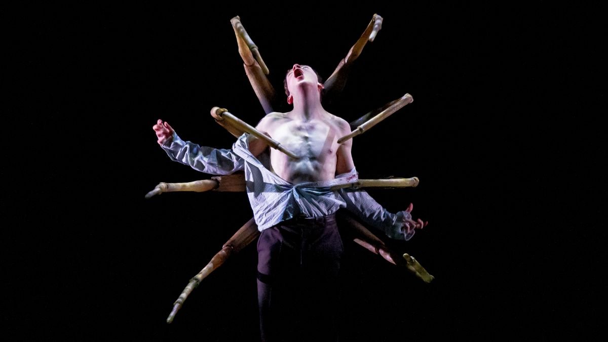 stranger things the first shadow play - henry creel transforming, the stranger things play is nominated for a 2025 tony award