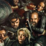 A character poster showing them battling in a tight space for Thunderbolts*