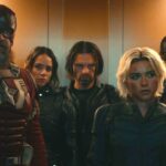 Thunderbolts Team Image from the MCU Thunderbolts movie teaser trailer